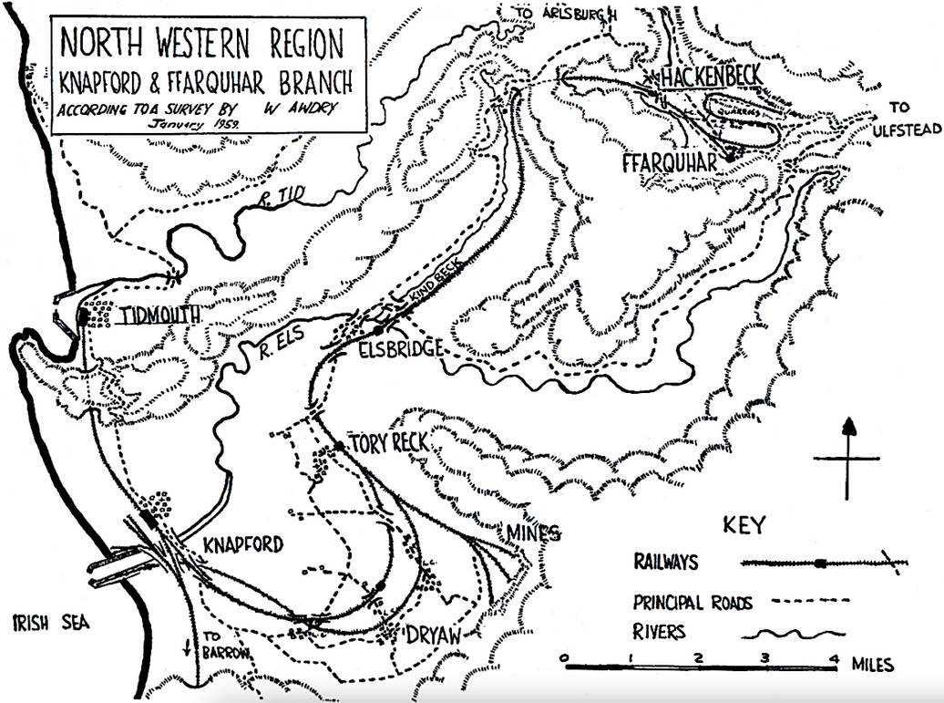 Ffarquhar Branch Map by Awdry in 1959 by SleeperAgent1 on DeviantArt