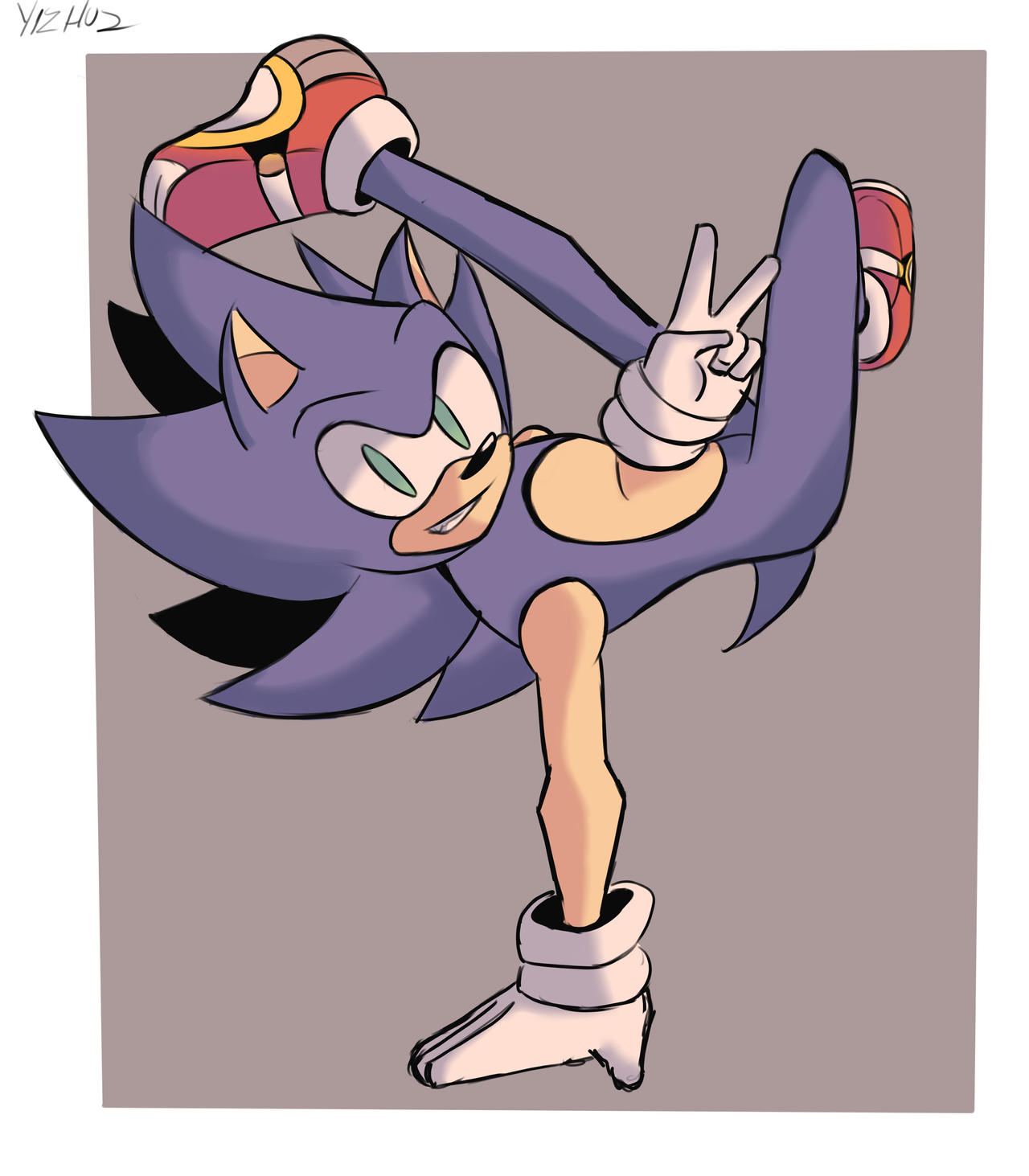 Deviantart Soni Sonic by YizHyZ on DeviantArt