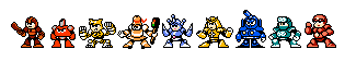 Megaman Plus Robot masters