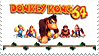 Donkey Kong 64 Stamp by StampPKU