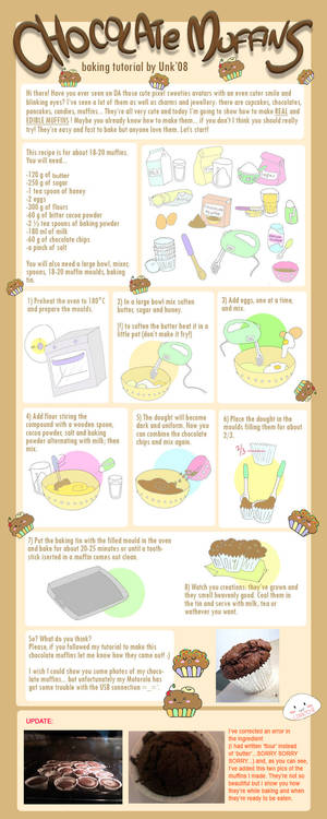 Chocolate Muffin Tutorial