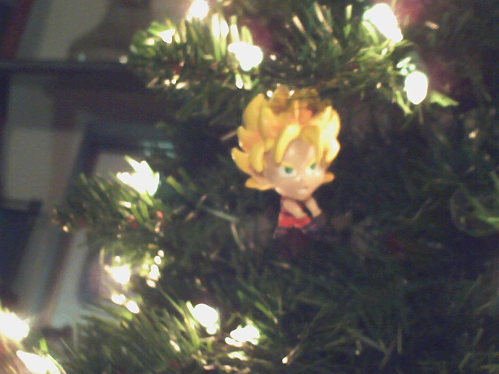 Chibi Goku On My Tree by timestruehero on DeviantArt