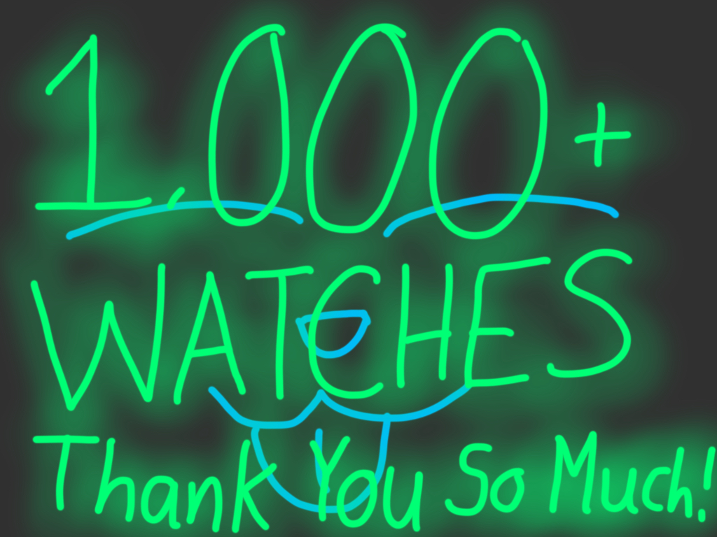 1,000+ Watches!