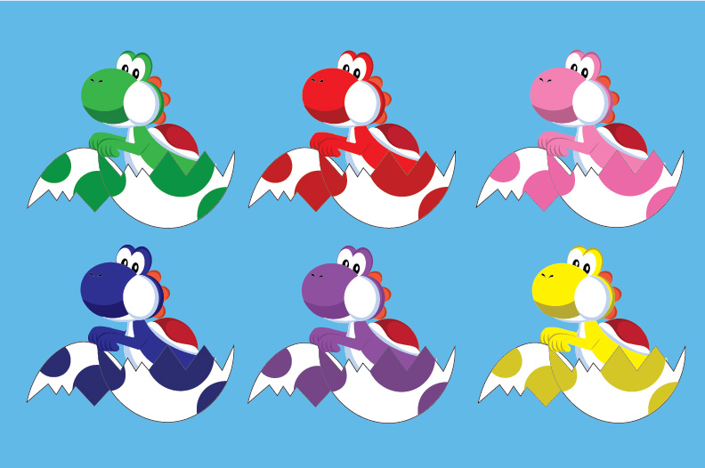 Where Can I Find Any Blue And Red Baby Yoshi Eggs - New Super