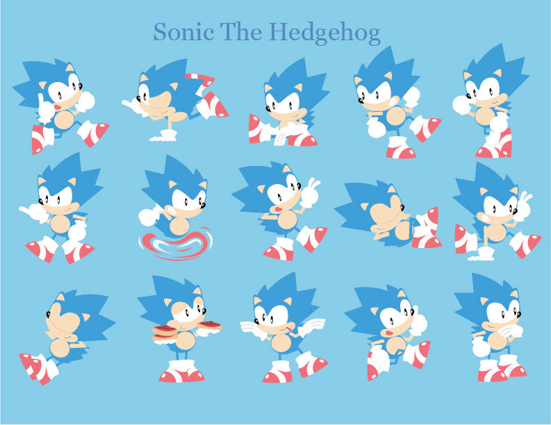 Sonic Pose Illustrations By Gemstonelover49 On DeviantArt sonic-pose-illustrations-by-gemstonelover49-on-deviantart