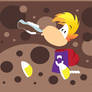 Rayman Drinking Soda