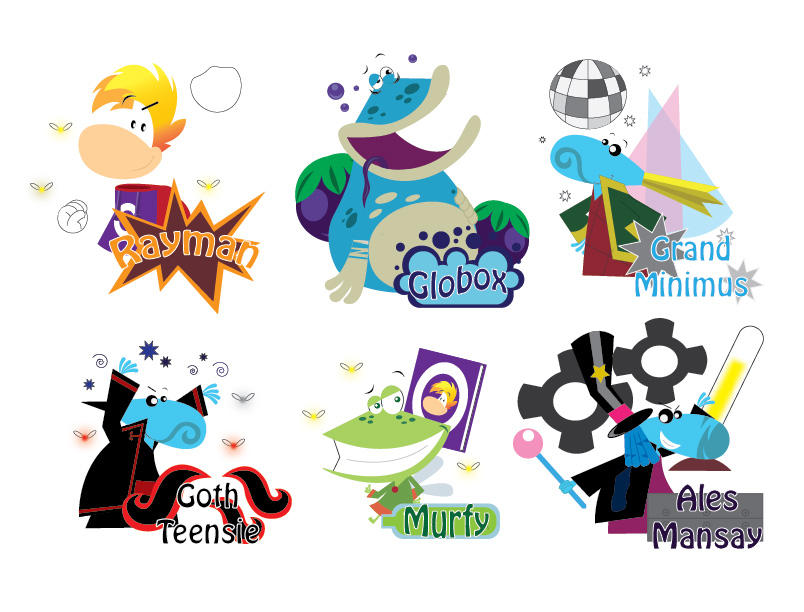 Rayman Legends Sticker Rayman Stickers by gemstonelover49 on DeviantArt