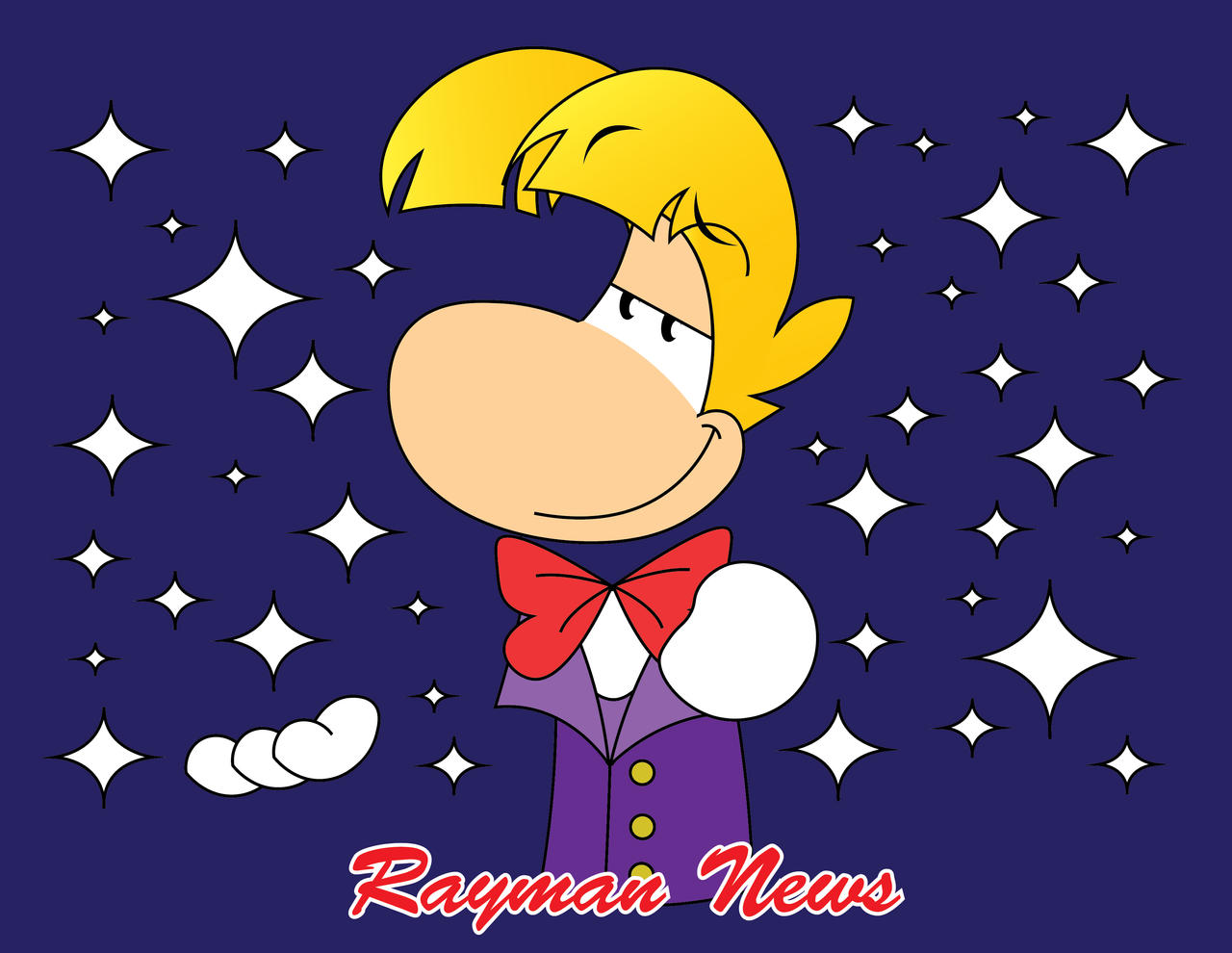 Rayman News in Captain Laserhawk by gemstonelover49 on DeviantArt