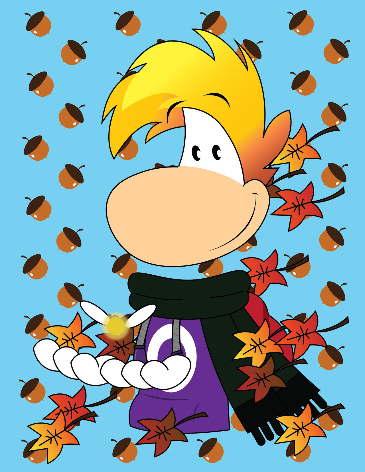 Autumn Rayman by gemstonelover49 on DeviantArt