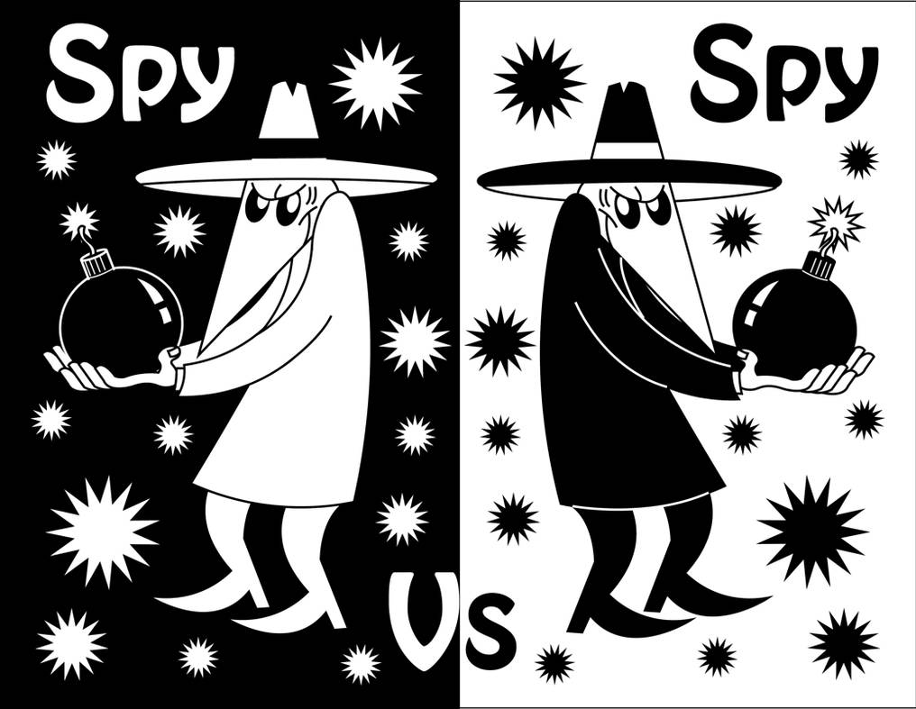 Spy Vs Spy Illustration by gemstonelover49 on DeviantArt