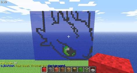 toothless pixel art minecraft