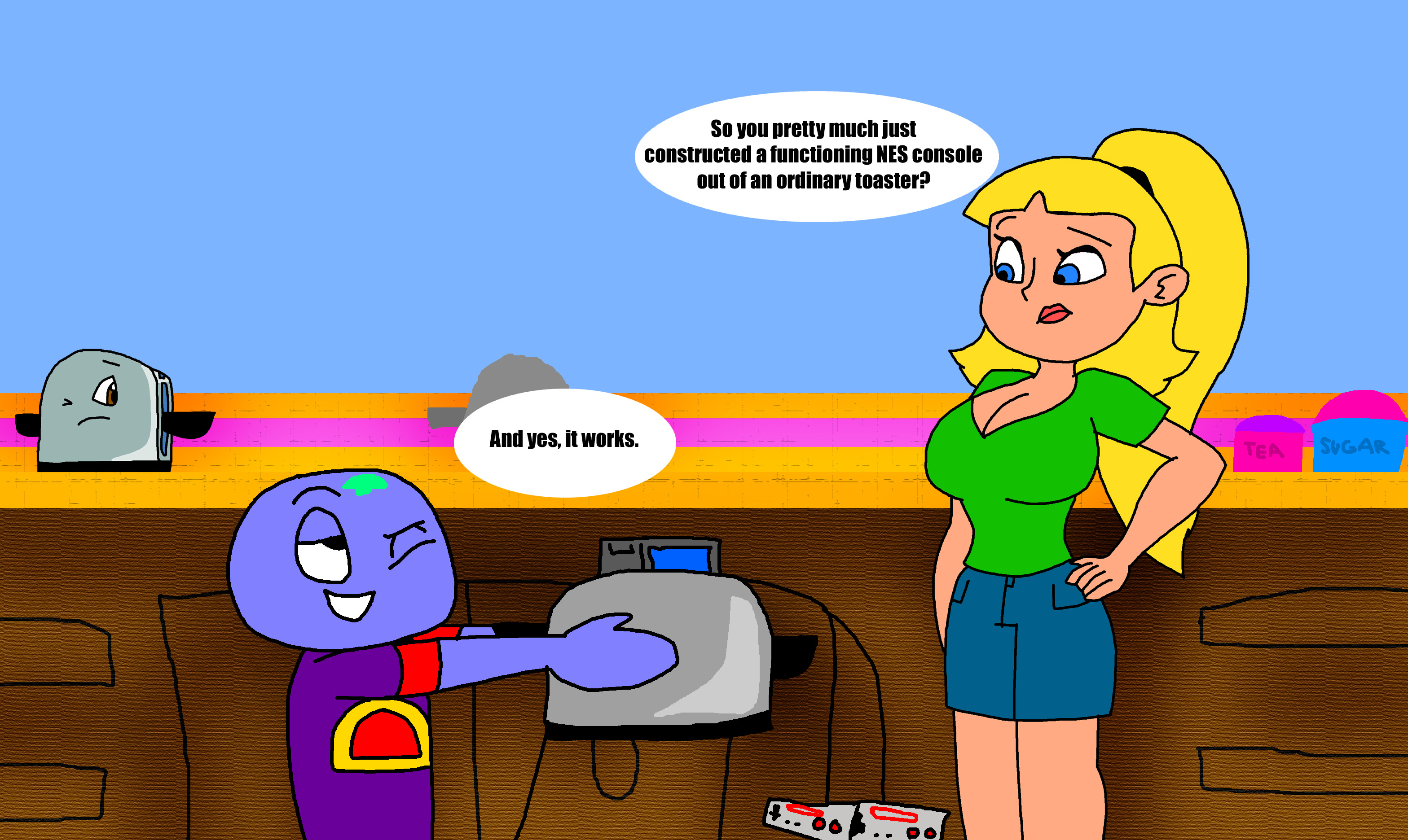 Nintoaster Gaming Lounge: ''Nintoaster'' by PortalMasterDan64 on DeviantArt