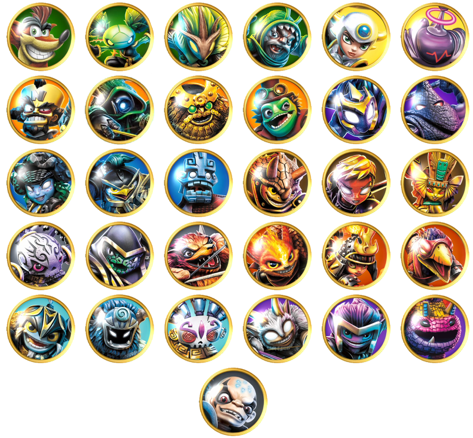 Skylanders Imaginators Sensei Icons by PortalMasterDan64 on