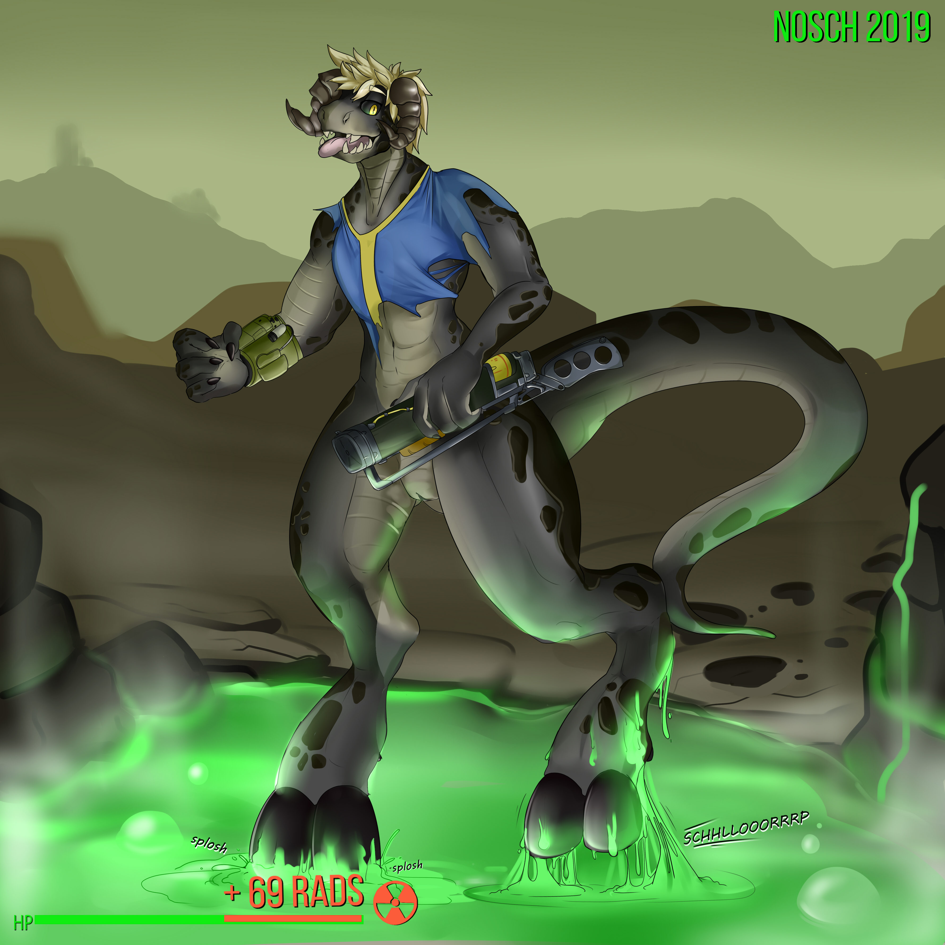 Deathclaw Inflation Deviantart Deathclaw TF by Nosch-Draws on DeviantArt