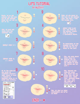 How To Draw Lips - [Tutorial]