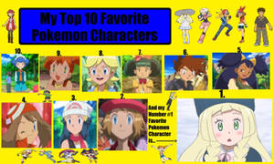 My Top 10 Favorite Pokemon Characters