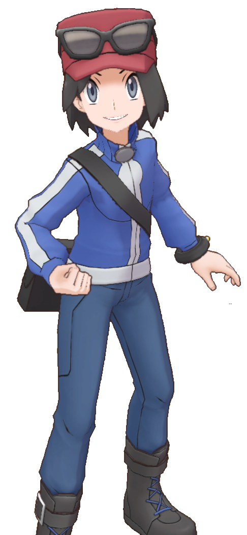 Pokemon Masters Calem Transparent by Ninilene on DeviantArt