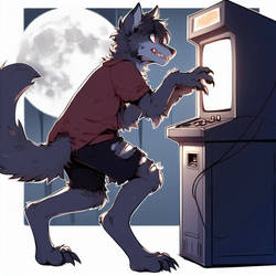 Gamer wolf