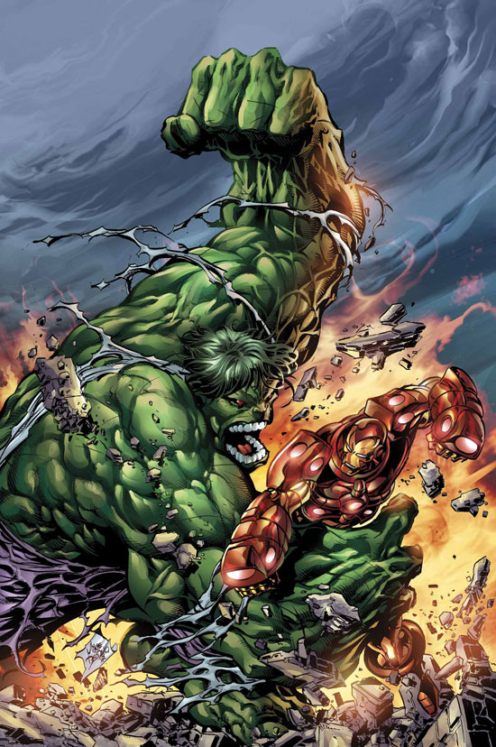 hulk vs iron man