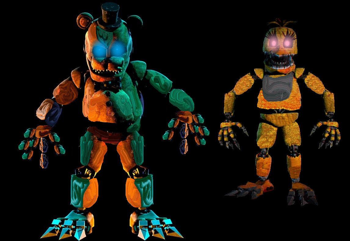 Fixed Withered Foxy by terbonner on DeviantArt