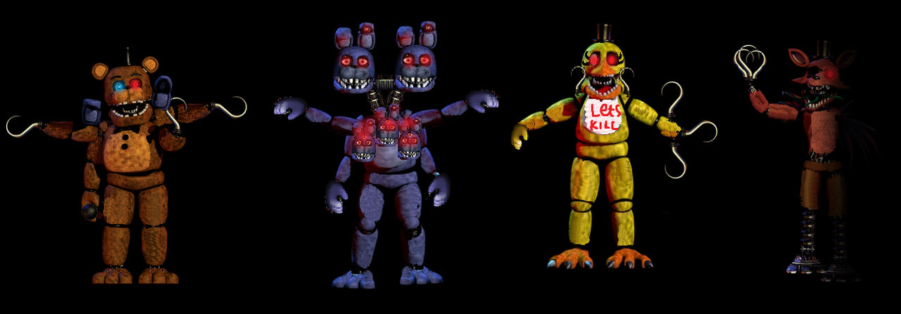 Newspring Animatronics Rebooted animatronics by kietXsuper145 on DeviantArt