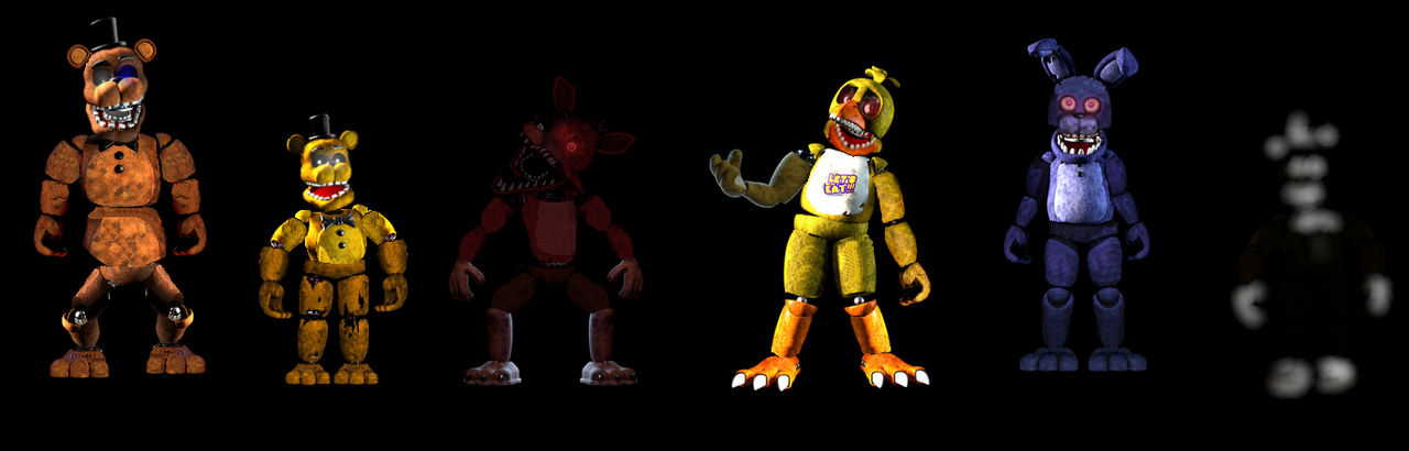 Distorted Anmitronics Fixed Strange Animatronics by kietXsuper145 on DeviantArt