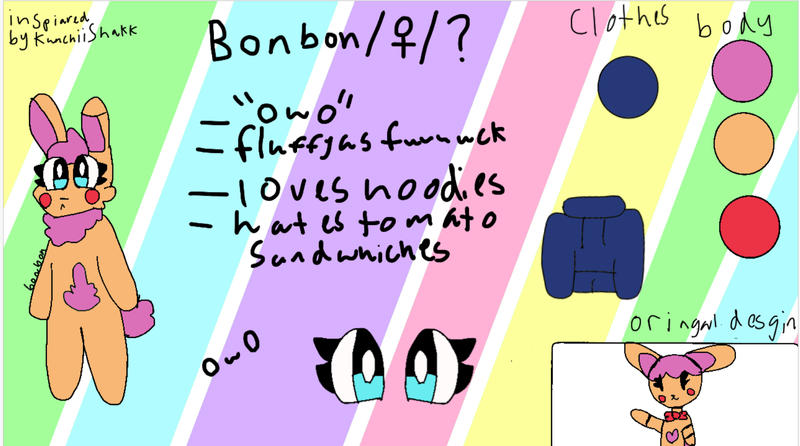 Bon bon REF sheet by Bonbonlover666 on DeviantArt