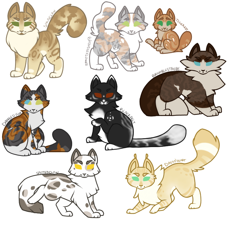 SketchBook: Toned Tan - Thunder Clan's Med Cats by RoyalShyPython on  DeviantArt