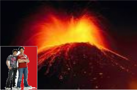 Drake and Josh and a Volcano