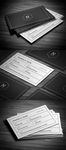 Black and White Business Card by FlowPixel