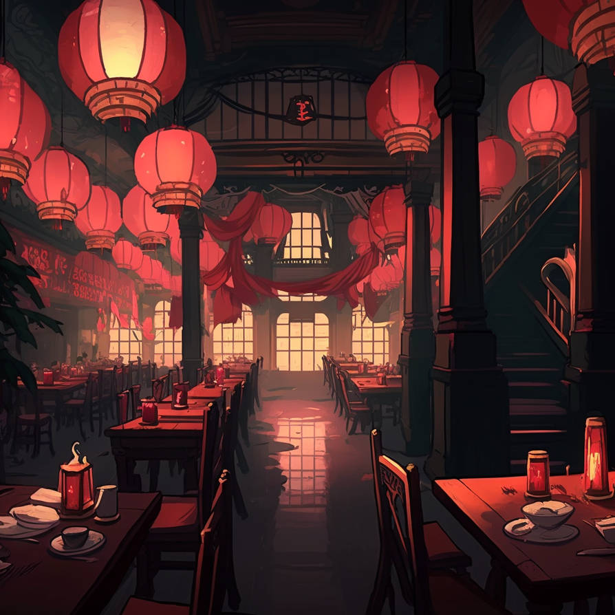 20230303 Anime-style Festive Dining Hall 03 by nohohon177 on DeviantArt