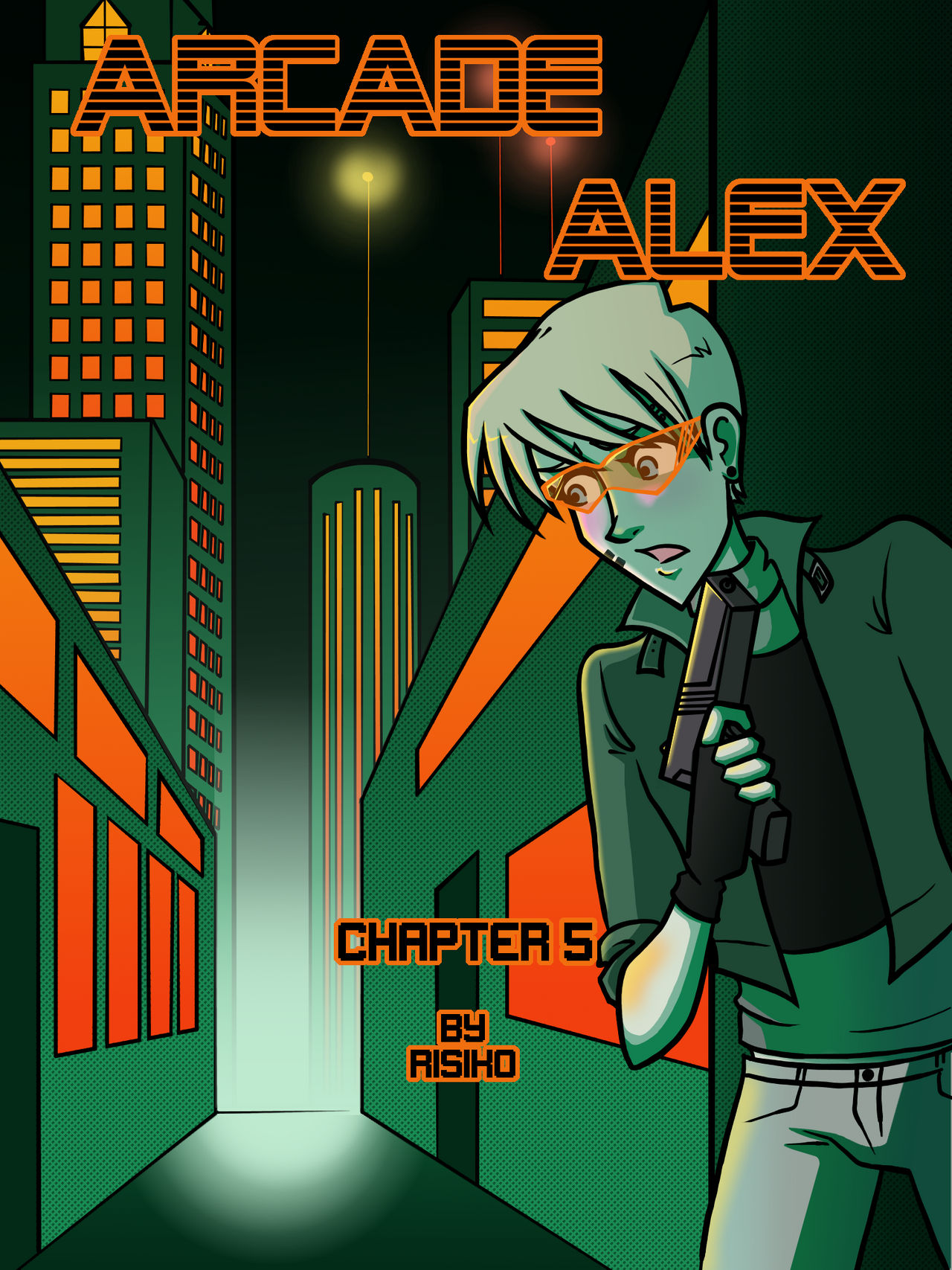 Arcade Alex Chapter 5 Cover by risikocomics on DeviantArt