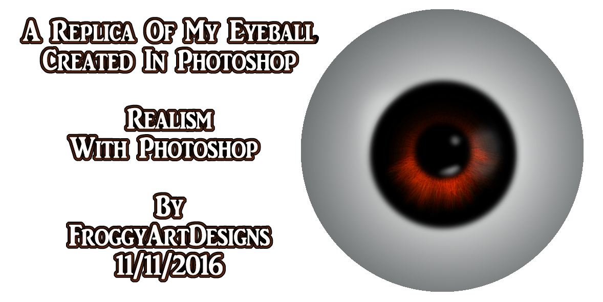 A Replica Of My Eyeball, Realism With Photoshop