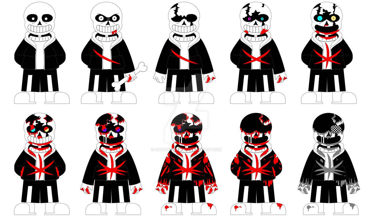 Last Phase Last breath sans phase 1-10 by Marionette0166 on DeviantArt