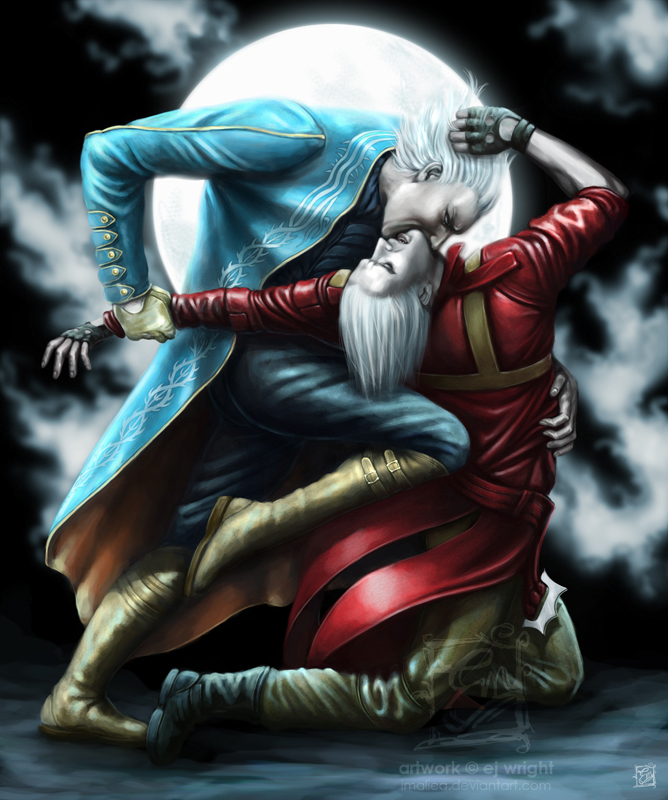 Dante And Vergil In Hell Redux By Imaliea On Deviantart Dante And Vergil In Hell Redux By Imaliea On Deviantart