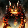 Lava Elementhal Golem