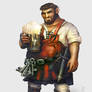 Half Orc Bartender Temesi