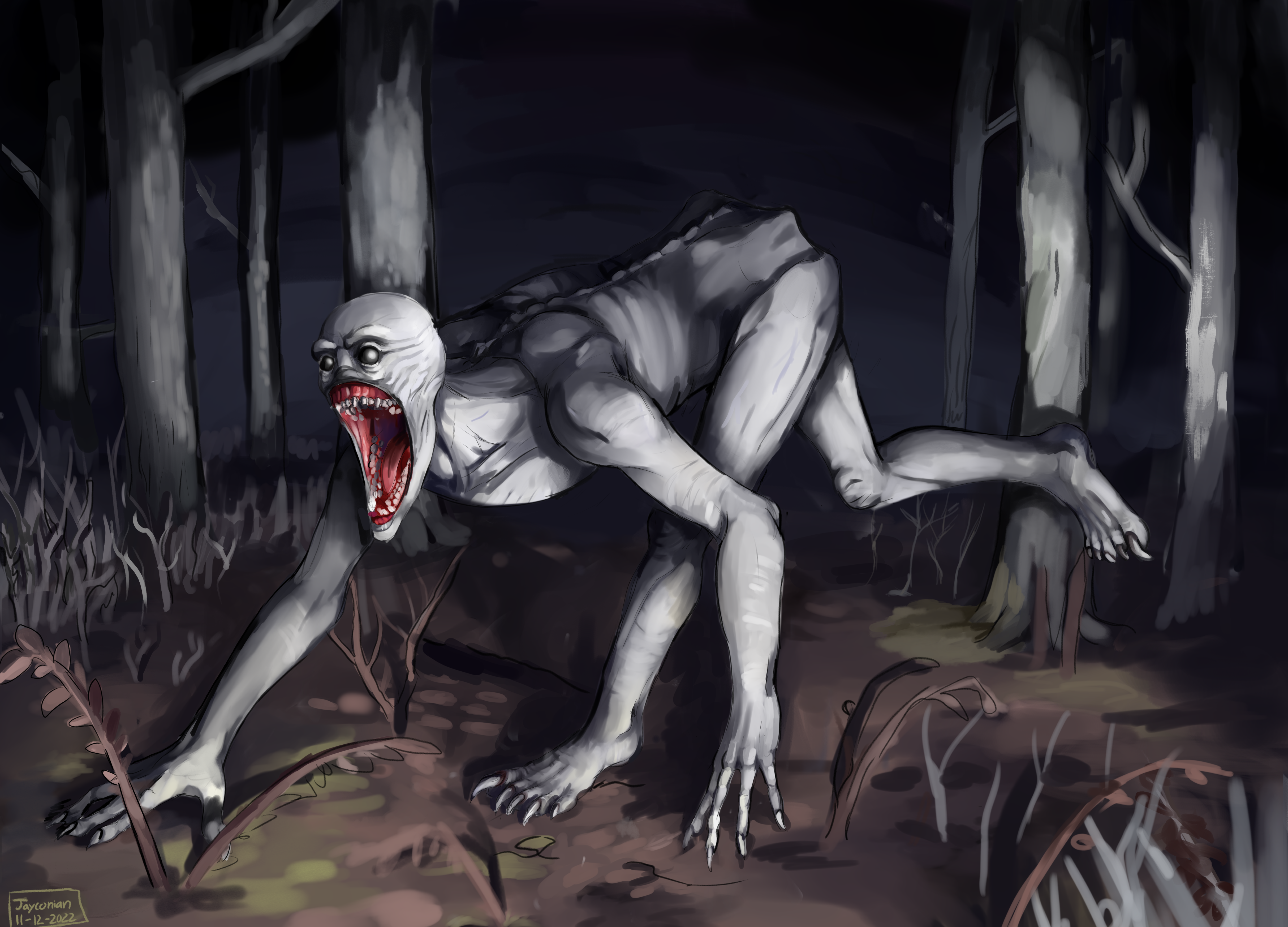 The Rake (creepypasta) by XenoTeeth3 on DeviantArt