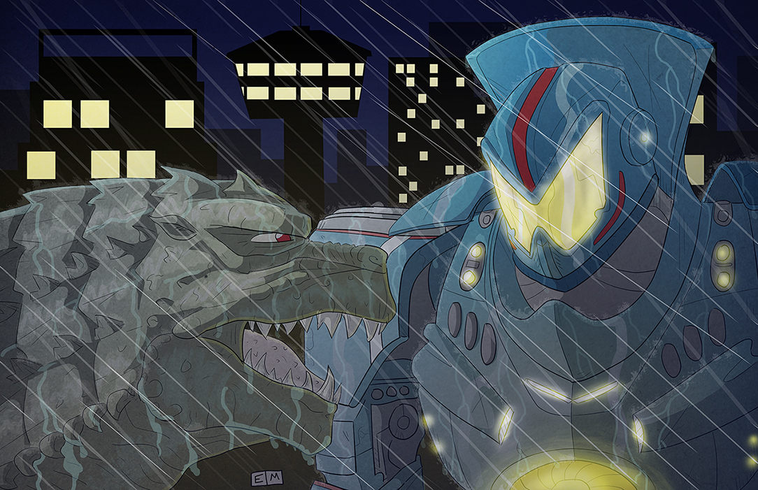 Gypsy Danger VS Godzilla Final