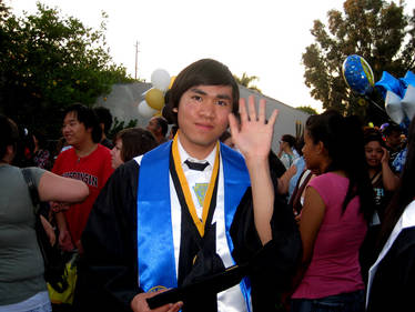 joey at graduation