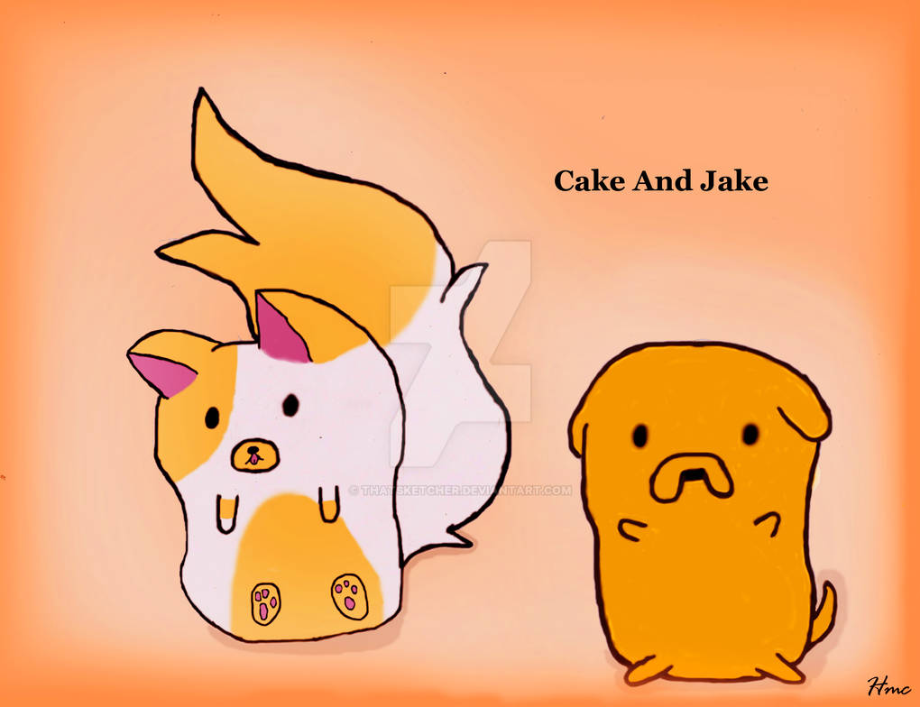 Cake and Jake by ThatSketcher on DeviantArt
