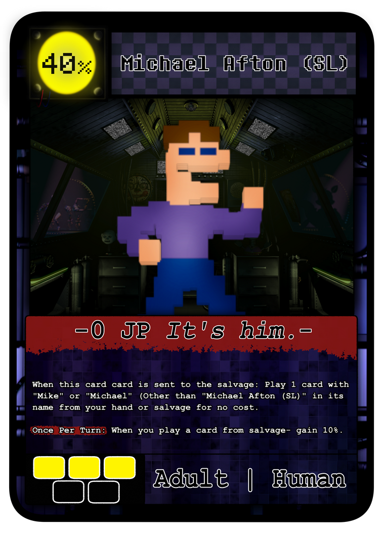 Michael Afton (SL) by SireSquawks on DeviantArt
