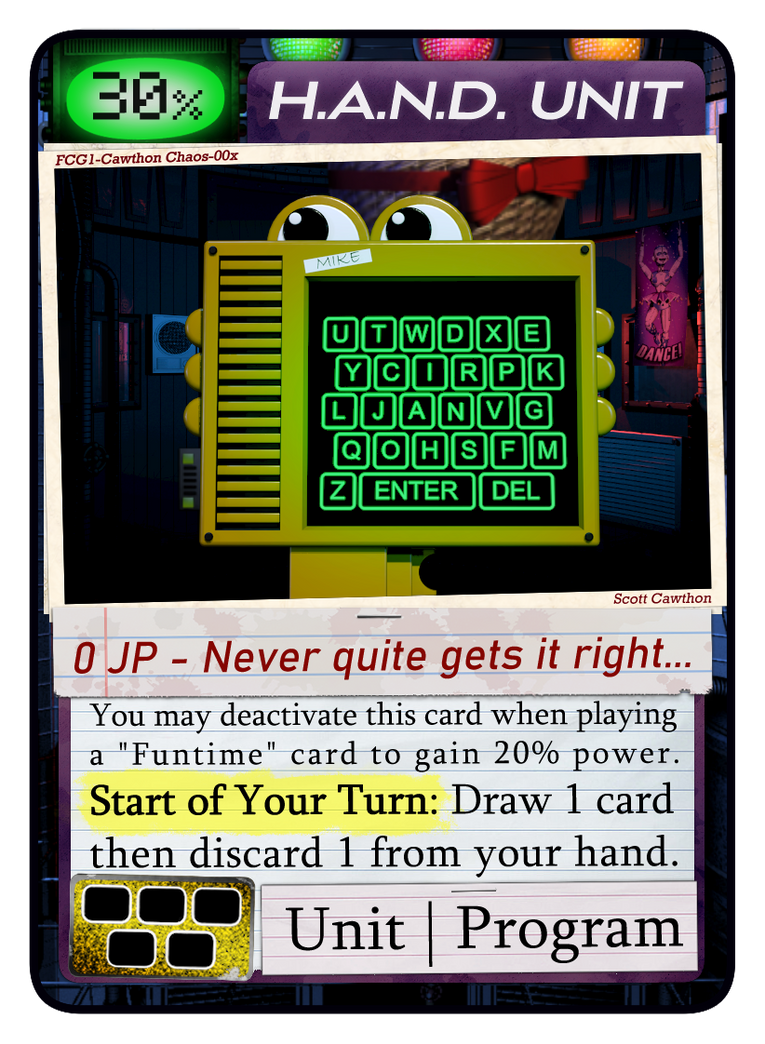 Hand Unit Nightmare Hand Unit V3 by SireSquawks on DeviantArt