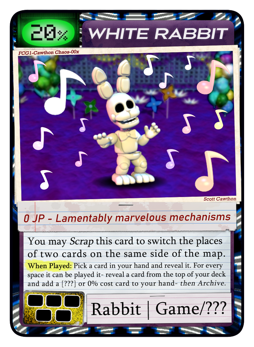White Rabbit Eso White Rabbit V3 by SireSquawks on DeviantArt