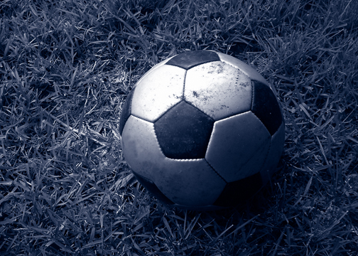 Soccer duotone