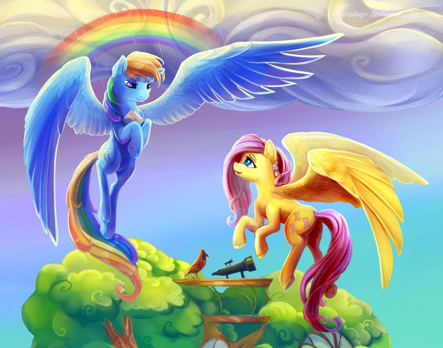 triptych___fluttershy_and_rainbow_s_rainbow__by_viwrastupr_d8sy5xf-fullview.jpg