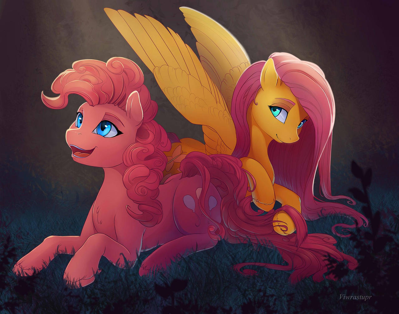 The story of Pinkie's curls