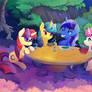 Minuette! .... and friends. close up.