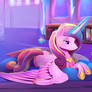 Princess Cadance close up.