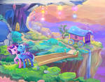 Starlight Glimmer and Trixie Full